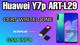 Y7p ARTLX1 CERT Write Done by Octopus Huawei Tool [upl. by Emmerie]