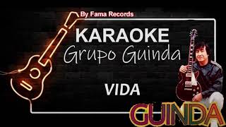 KARAOKE Vida  Grupo Guinda Pista Con Letra Cumbia 2020 [upl. by Madriene359]