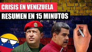 ✅ La CRISIS de VENEZUELA en 15 minutos  ¿Por qué Venezuela está siempre en crisis [upl. by Marshall]