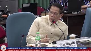 COMMITTEE ON APPROPRIATIONS  BUDGET BRIEFINGHEARINGS OF THE FY 2025 PROPOSED BUDGET DAR [upl. by Ingrid]