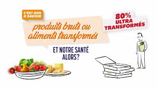 Aliments bruts ou transformés quelles différences [upl. by Selig155]