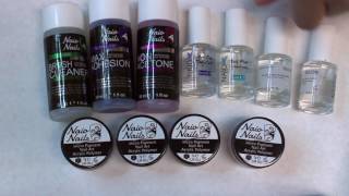 REVIEW  NAIO NAILS  STARTER KIT  NAIL HAUL  ACRYLIC [upl. by Ynnaf]