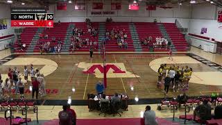 Warrenton vs Francis Howell North  Volleyball  92624 [upl. by Aleakam180]