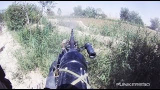 M240B Gunner Suppresses Enemy During Ambush [upl. by Aronid]