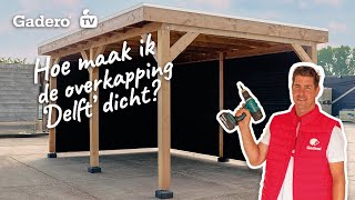 Hoe maak ik de overkapping ‘Delft’ dicht Ontdek het in 3 stappen [upl. by Acimahs]