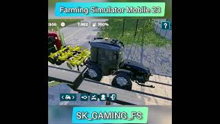 Trank Lodging Vehicles Farming Simulator Mobile 23 shortsvideofs23 [upl. by Ariad]