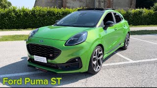 Puma ST… crossover o sportiva 🚀🟢 Recensione Ford Puma ST 15 Ecoboost 200cv 2021 [upl. by Rocca]