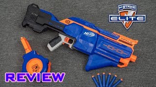 REVIEW Nerf Elite Infinus  Automated Magazine Loading [upl. by Henrietta]