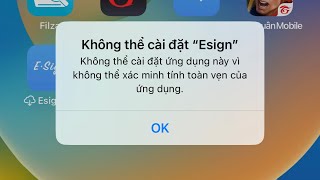 Một số lý do Esign bị Thu Hồi Chứng Chỉ và Cách Khắc Phục  Mẹo Cài Đặt Esign để không bị Thu Hồi [upl. by Burnett]