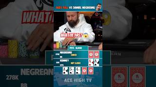 Guess what Daniel Negreanu has 😱 poker highstakespoker [upl. by Ab]