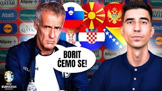 BiH tone sve dublje Srbija sve zakomplikovala Hrvatska rutinski  KVALIFIKACIJE EURO 2024 [upl. by Ax]