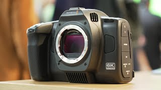 Blackmagic Cinema Camera 6K – First Look [upl. by Alyehs]