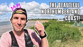 Is Northumberland the BEST Coast in the UK Quite Possibly  Al Pepper Runs [upl. by Atnima213]