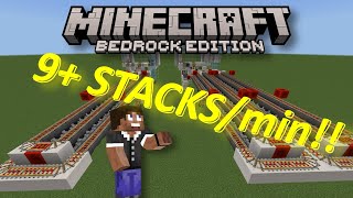 The ULTIMATE Super Smelter  Minecraft Bedrock 120 [upl. by Nanreit]