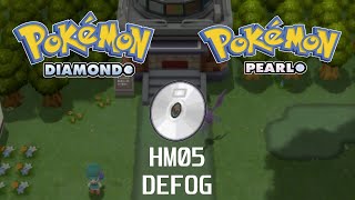 How to get HM 5 Defog Pokemon DiamondPearlPlatinum [upl. by Corb529]