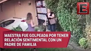 Maestra sufre golpiza a manos de una madre de familia en Coahuila [upl. by Osmo906]