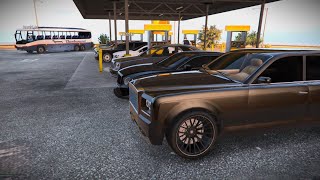 Luxury Limo impromptu race  from Palomino Fwy gas station to Zancudo gas station GTA Online [upl. by Seiber]