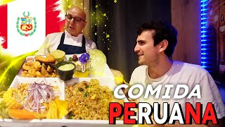 Españoles Probando COMIDA PERUANA en Amsterdam 🇵🇪  Peruvian Cuisine NL [upl. by Karilynn]