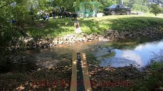 Evel Knievel Stunt Cycle jumps the creek [upl. by Vinaya]