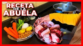 ✅Cómo PREPARAR COCIDO VALENCIANO ¡SIN OLLA EXPRESS RECETA de la ABUELA PASO a PASO [upl. by Gleda]