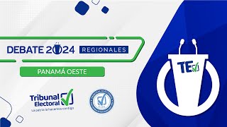 Debate Regionales para Candidatos a Alcalde del Distrito de La Chorrera [upl. by Auohp]