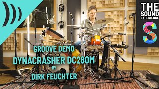 Dyna Crasher mountable  Groove Demo DC280M  shown on Drumset and Booster Set [upl. by Mailand]