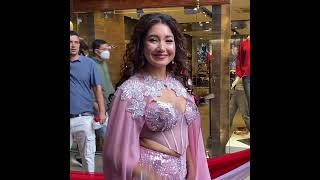 Aanchal Sharma on Bar and Badhu Grand Red Carpet Premiere entertainment nepalicinema movieevent [upl. by Bohon]