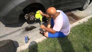 How To Clean The Brakes On A CarDegreasing Rotors Calipers And Pads [upl. by Agnese]