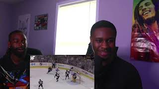 Biggest Hockey Hits Ever REACTION [upl. by Aihtnamas]