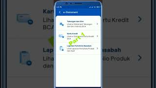 cara download rekening koran bca bca bcamobile mobilebanking [upl. by Kery]