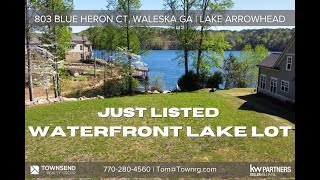 North Georgia Lake Lot for sale [upl. by Iona635]