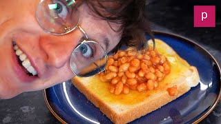 How To Make Beans On Toast with Pretty Woman Kitchen [upl. by Ahseim]