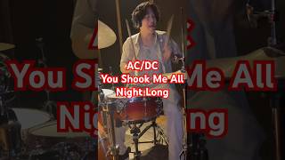 ACDC  You Shook Me All Night Long drumcover drums acdc rock classicrock [upl. by Anai]