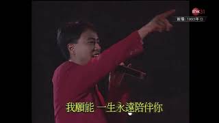 李克勤 Hacken Lee  紅日 Live 1080p [upl. by Notyal]