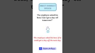 Quick Tips Direct amp Indirect Speech in 10 Secs 🗣️Ep 21 [upl. by Gnaw]