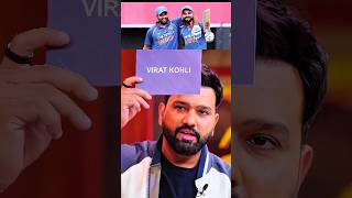 Rohit Sharma और Virat Kohli 😎❤️  rohitsharma viratkohli shorts viral interview kapilsharma [upl. by Noloc]