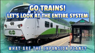 The Entire GO Train Transit Network  What are the Current Expansion Plans for Toronto amp Ontario [upl. by Lange315]