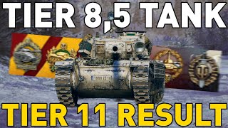 Tier 85 Tank Tier 11 Result World of Tanks [upl. by Wavell167]