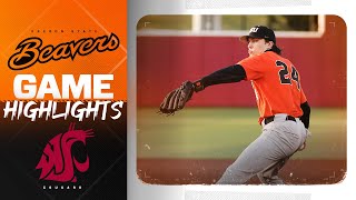 Oregon State Baseball Highlights 5324 vs Washington State [upl. by Sherilyn]