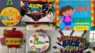 Preschool Board decoration ideasClassroom board decorationBack to school Display board ideas [upl. by Marc]