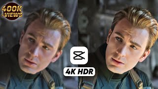 How to convert low quality video to 4k in easy way  Capcut 4K Quality Tutorial step by step capcut [upl. by Davidde]