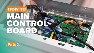 How to replace Samsung dryer main control board part  DC9721429B [upl. by Oram]