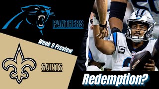 GIVEAWAY  2 Tickets  Panthers vs Saints  Week 9 Preview  NFL [upl. by Arsuy]