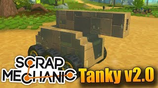 KONEČNĚ MÁME TANKY CO UMÍ STŘÍLET😱😂 Scrap Mechanic wPorty 16 [upl. by Eahc759]