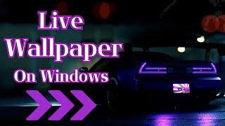 Transform Your Desktop with Live Wallpapers  For Free [upl. by Hoopen511]