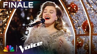 Kelly Clarkson Performs “You For Christmas”  The Voice Finale  NBC [upl. by Anak]