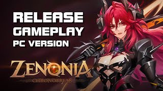 Zenonia Chronobreak  Release Gameplay  PC Version  MobilePC  F2P  KR [upl. by Dranel]