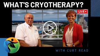 Curt Read Talks About Cryotherapy on Be Well TV Live [upl. by Euqinommod]