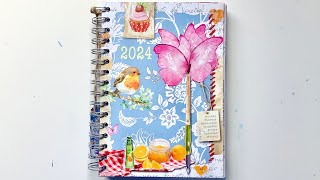 Daphne’s Diary planner flip through 2024 [upl. by Itsrik]