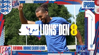 🦁 LIONS DEN RETURNS CalvertLewin Shows Off Basketball Skills 🏀 Ep 1  Lions Den Connected by EE [upl. by Ramsdell]